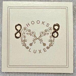 Gold Infinity Earrings